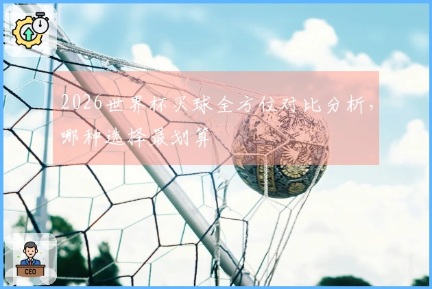 2026世界杯买球全方位对比分析，哪种选择最划算