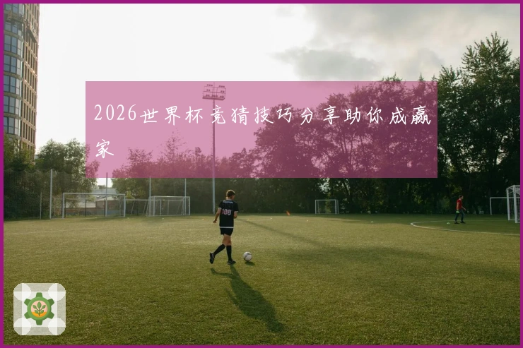 2026世界杯竞猜技巧分享助你成赢家